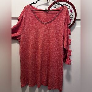 Terra & Sky coral Top